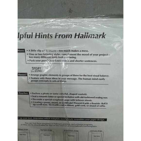 Hallmark Deluxe Heavyweight Paper For Laser & Inkjet Printers 20 Sheets - Picture 4 of 6